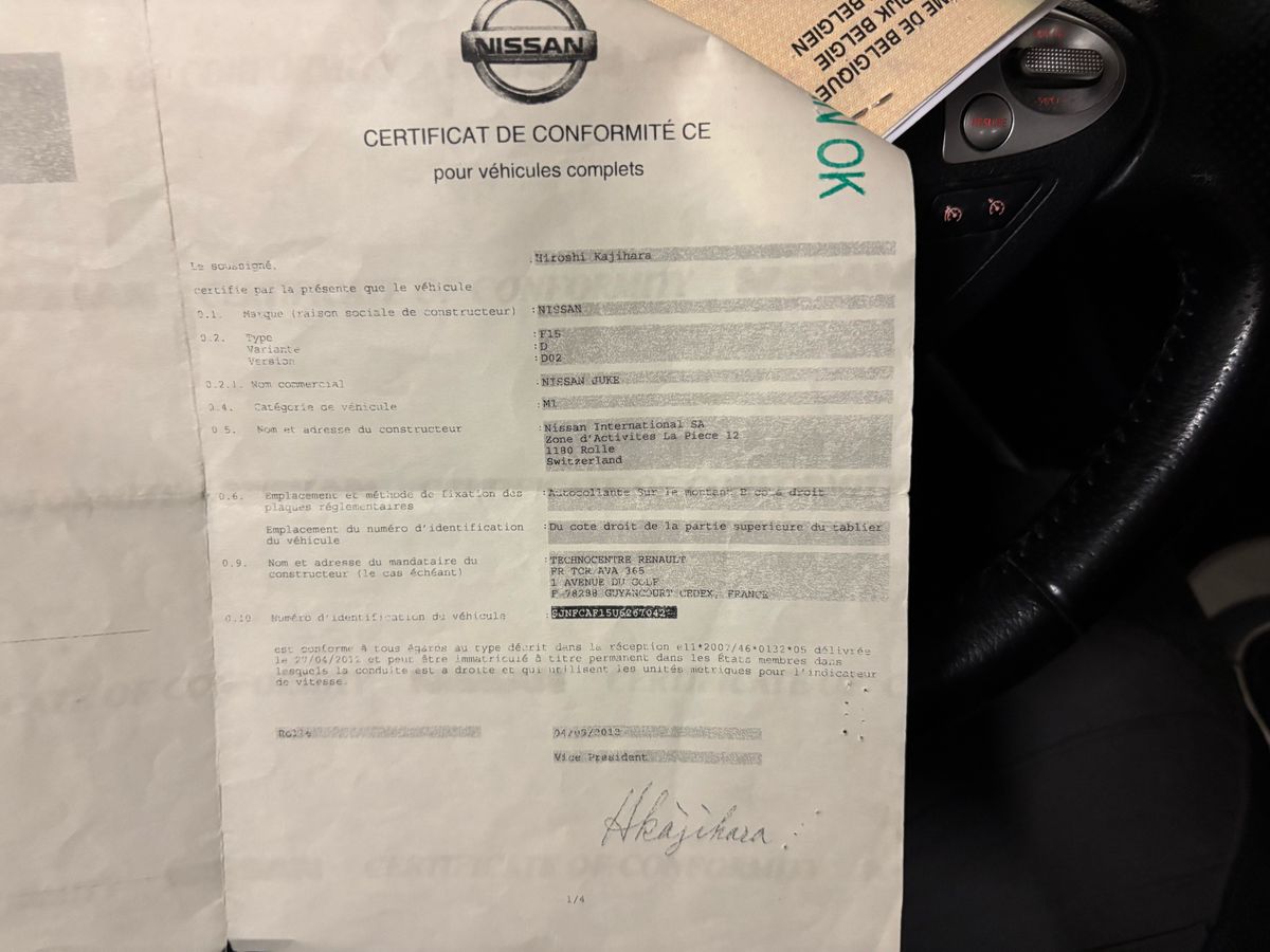 Nissan Juke d'occasion