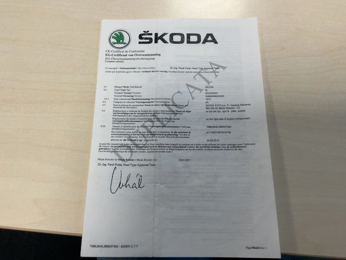 Skoda Yeti d'occasion