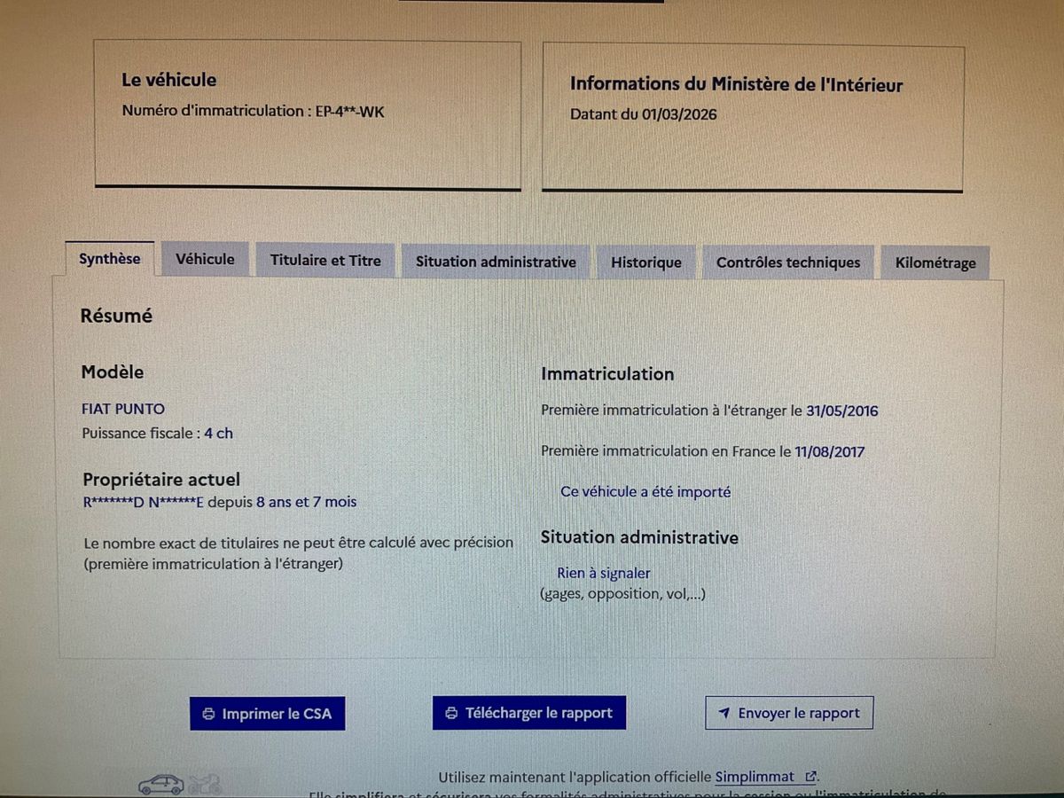 Fiat Punto d'occasion