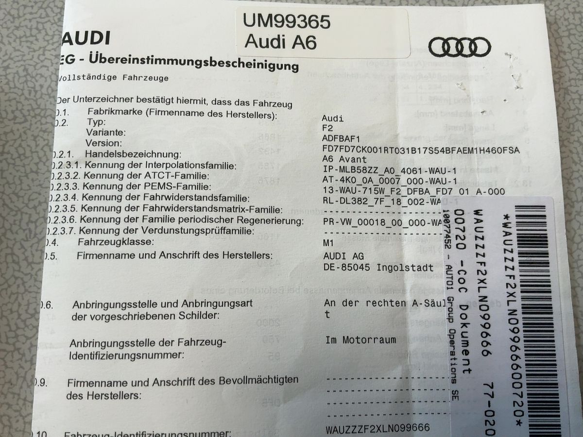 Audi A6 d'occasion