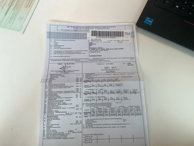 Peugeot 5008 1.6 e-HDi Business-Line 2013 – снимка 6