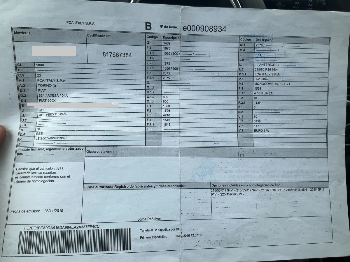 Fiat 500X d'occasion