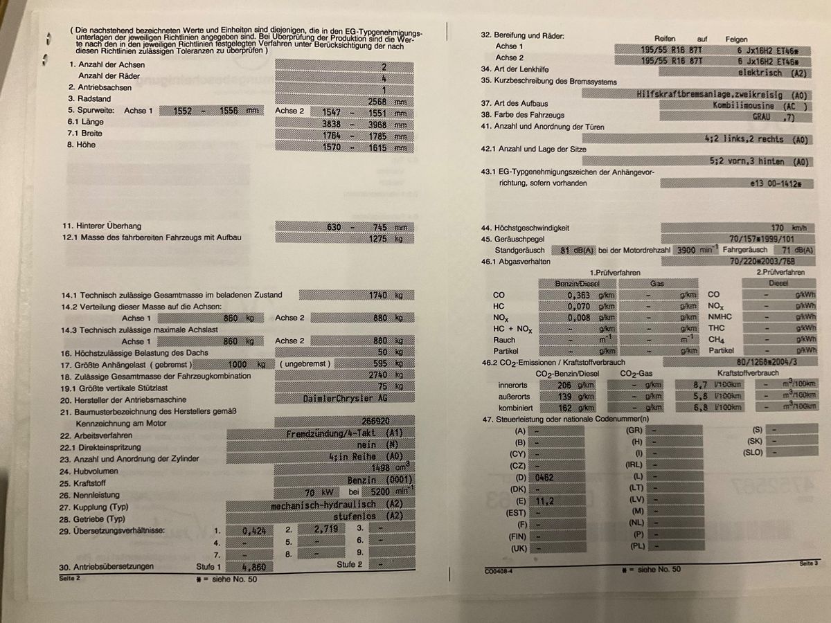 Mercedes-Benz A-Klasse A 150 Avantgarde