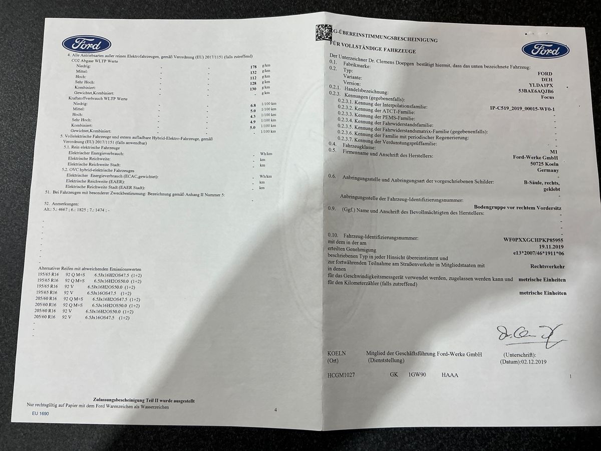 Ford Focus d'occasion