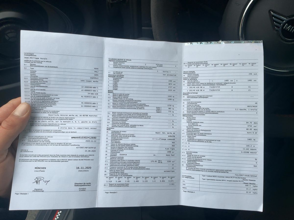 MINI John d'occasion