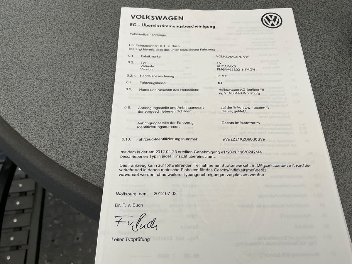 Volkswagen Golf VI 1.4 TSI Match