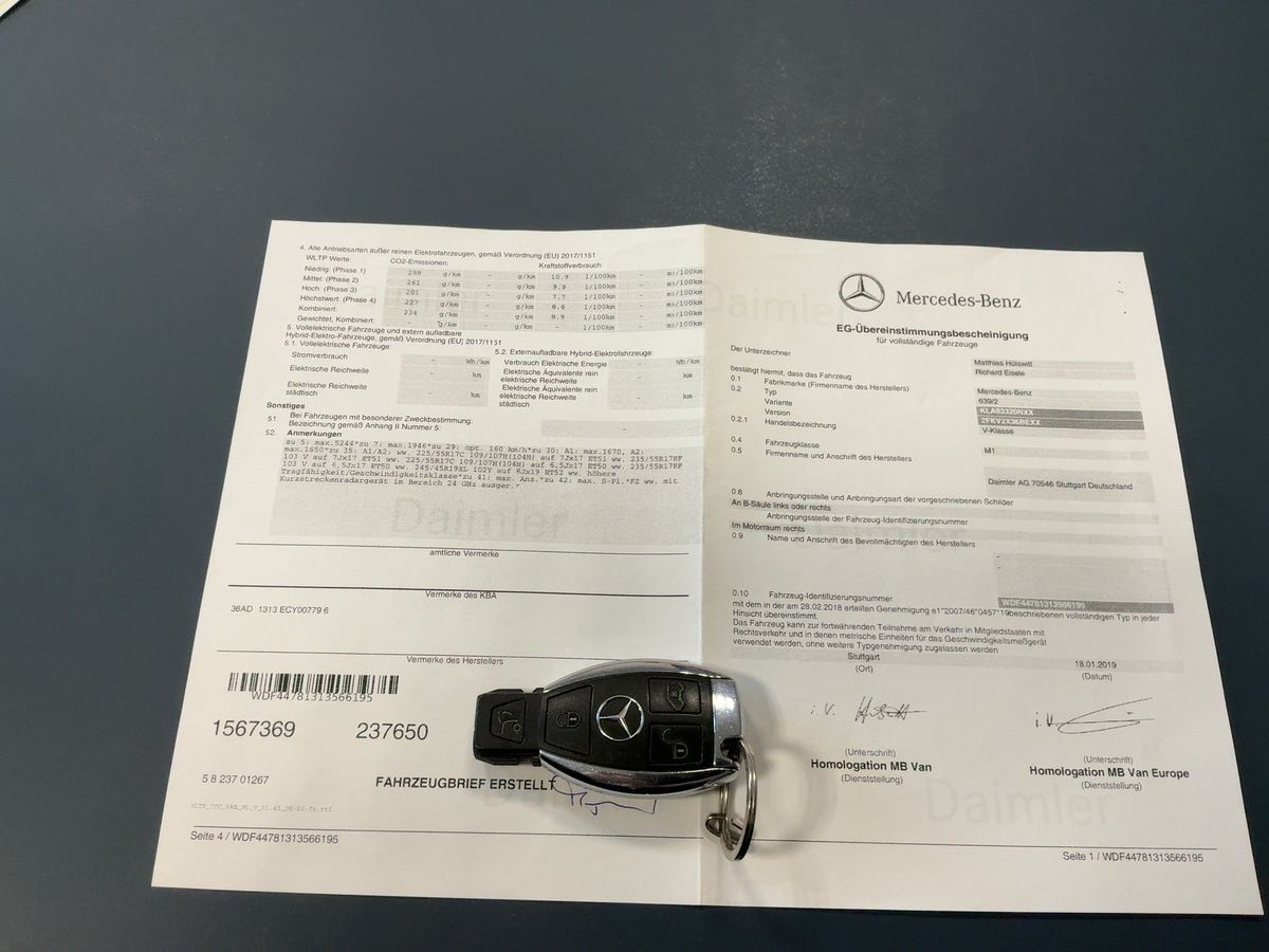 Mercedes-Benz V-Klasse d'occasion