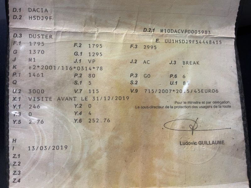 Dacia Duster 1.5 dCi Prestige 4x2 — zdjęcie 15