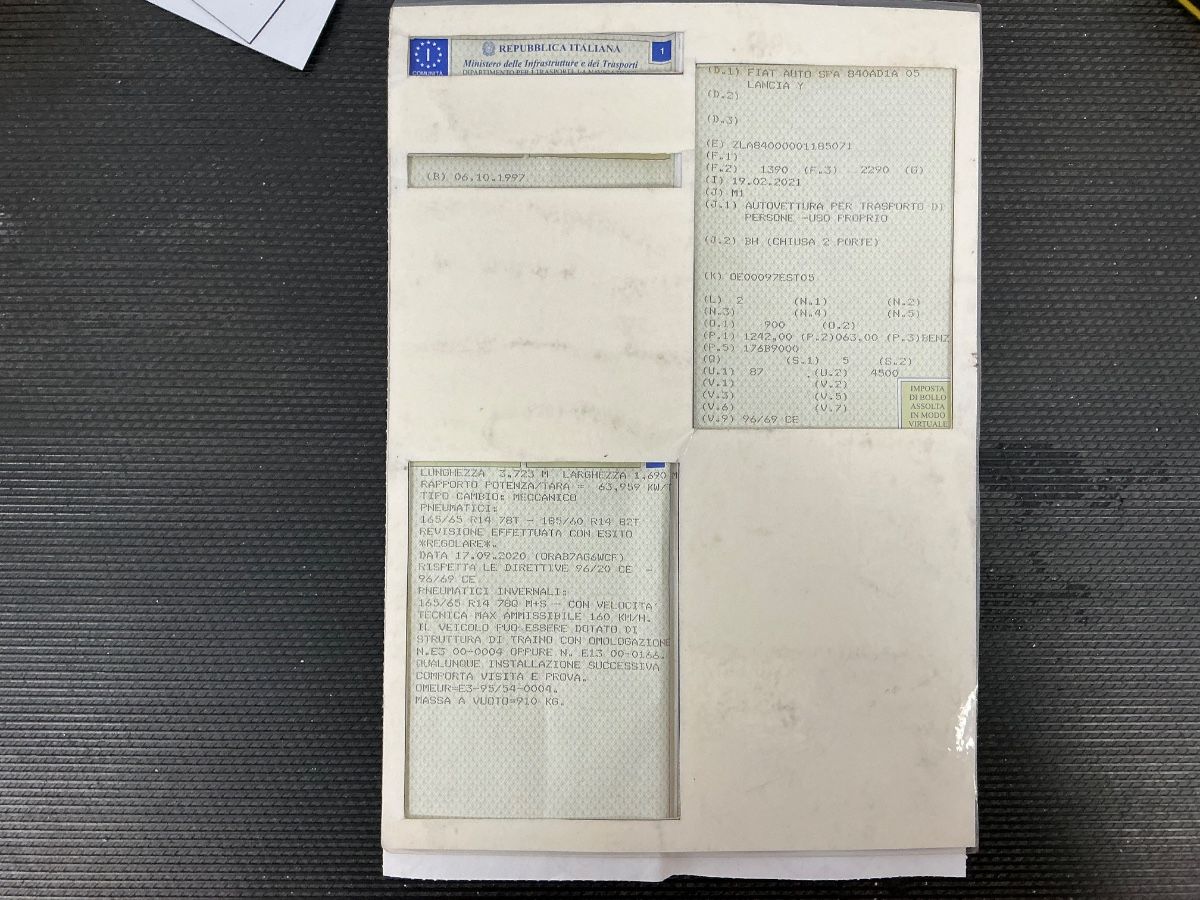 Lancia Lancia Y 1.2 LE