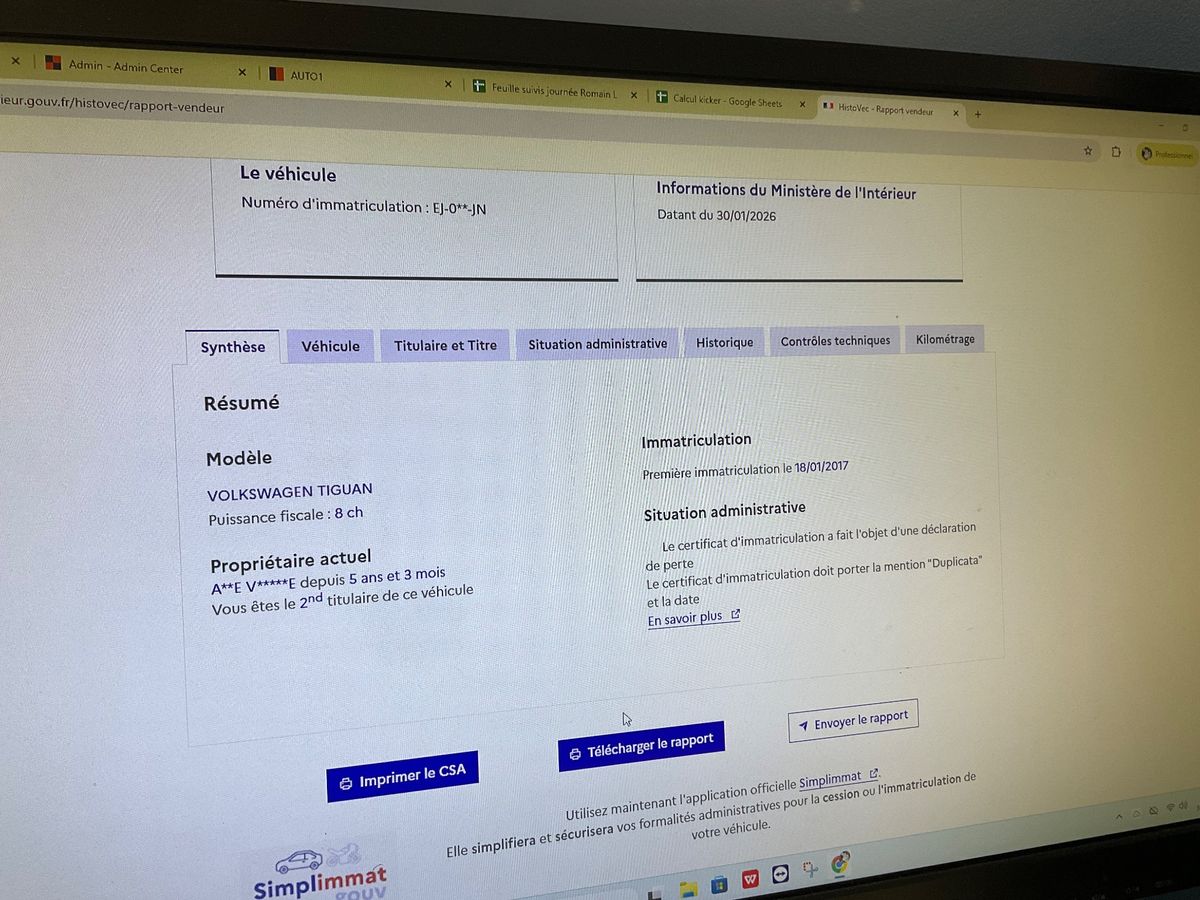 Volkswagen Tiguan d'occasion