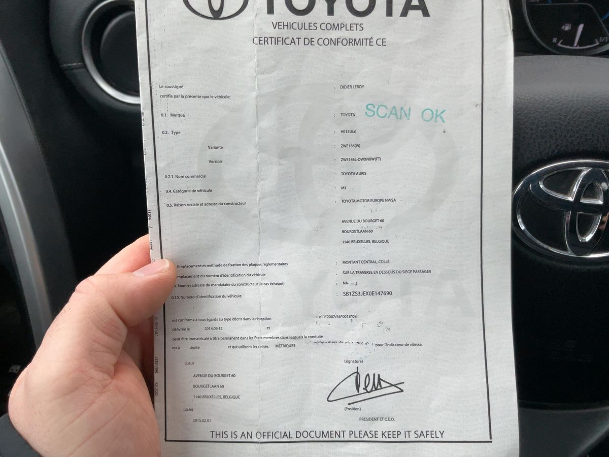 Toyota Auris d'occasion