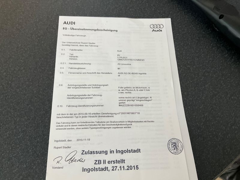 Audi A3 Limousine 2.0 TDI quattro Ambition — zdjęcie 16