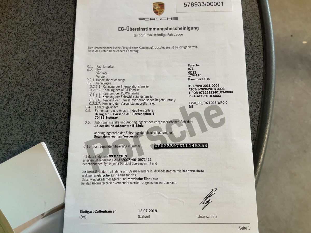 Porsche Panamera d'occasion