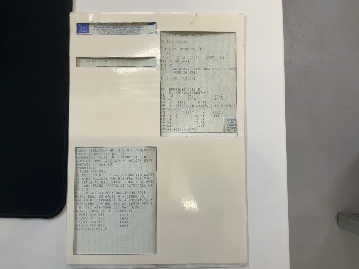 Jeep Compass d'occasion