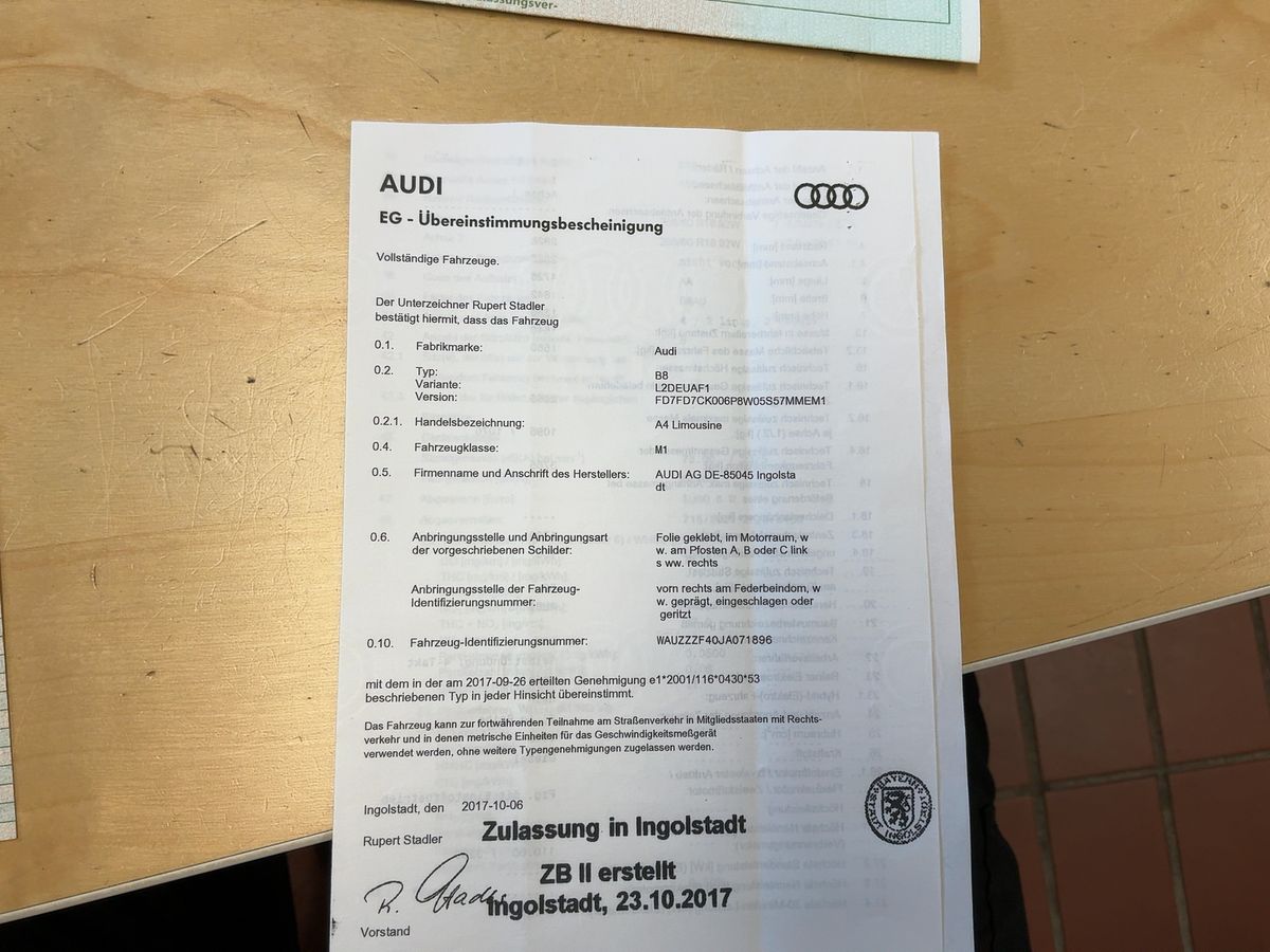 Audi A4 d'occasion