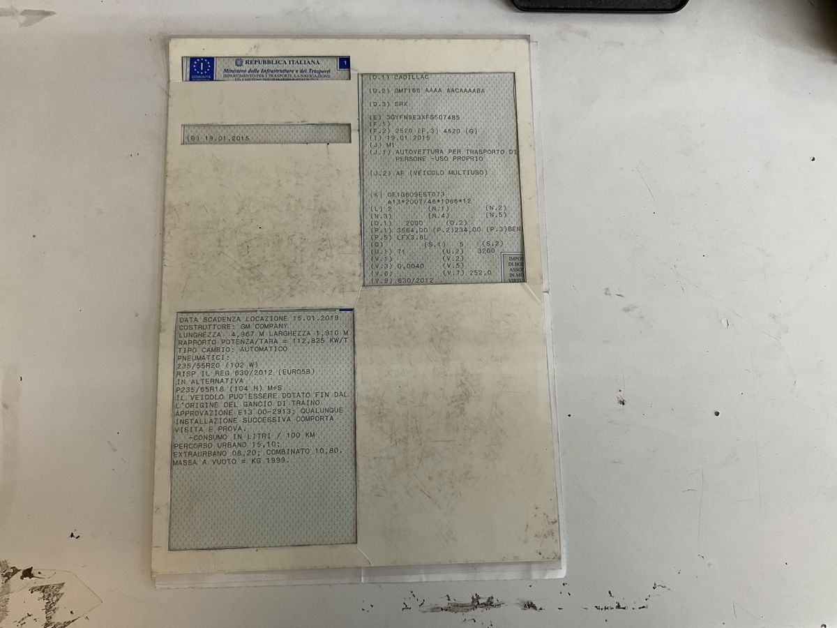 Cadillac SRX d'occasion