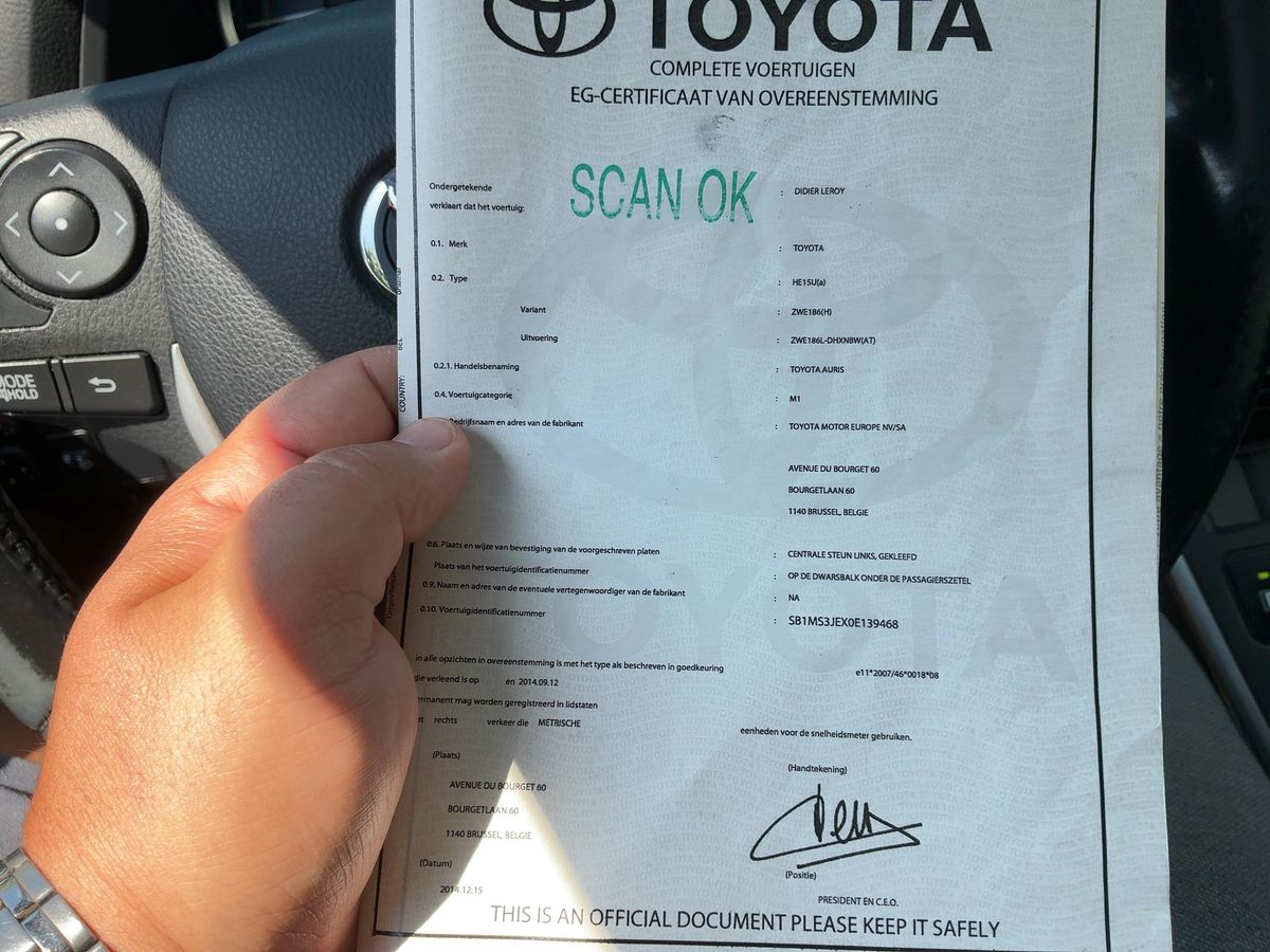 Toyota Auris d'occasion