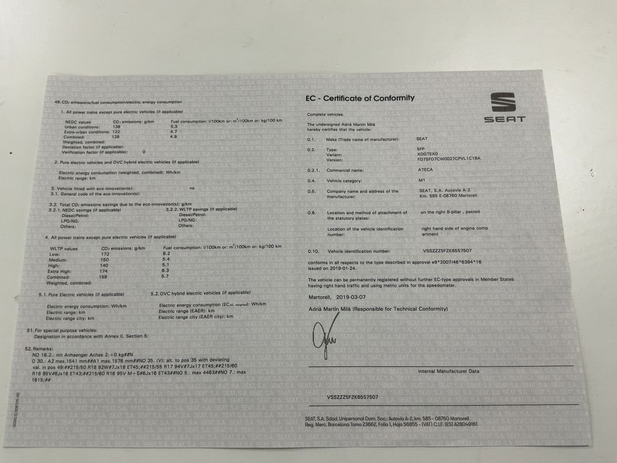 Seat Ateca d'occasion