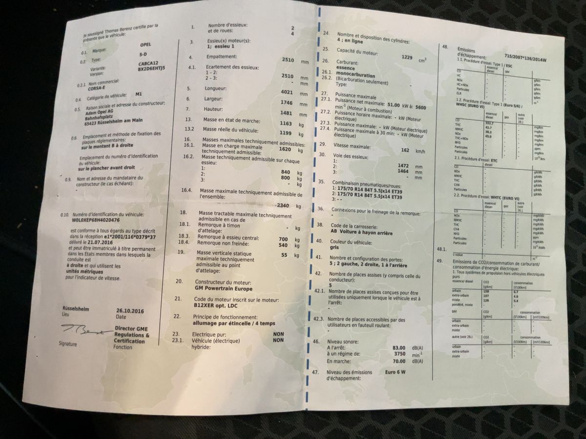 Opel Corsa 1.2 Edition