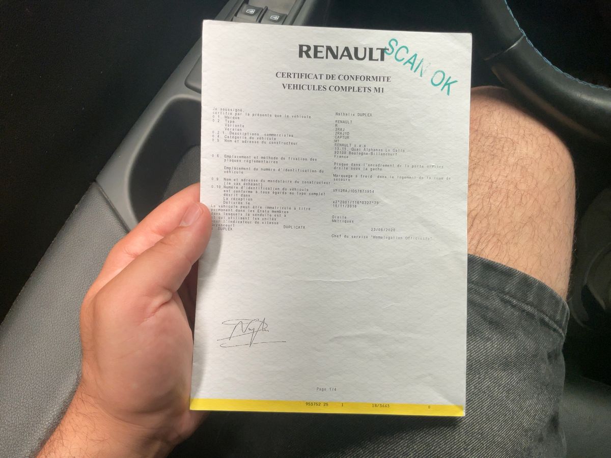 Renault Captur d'occasion