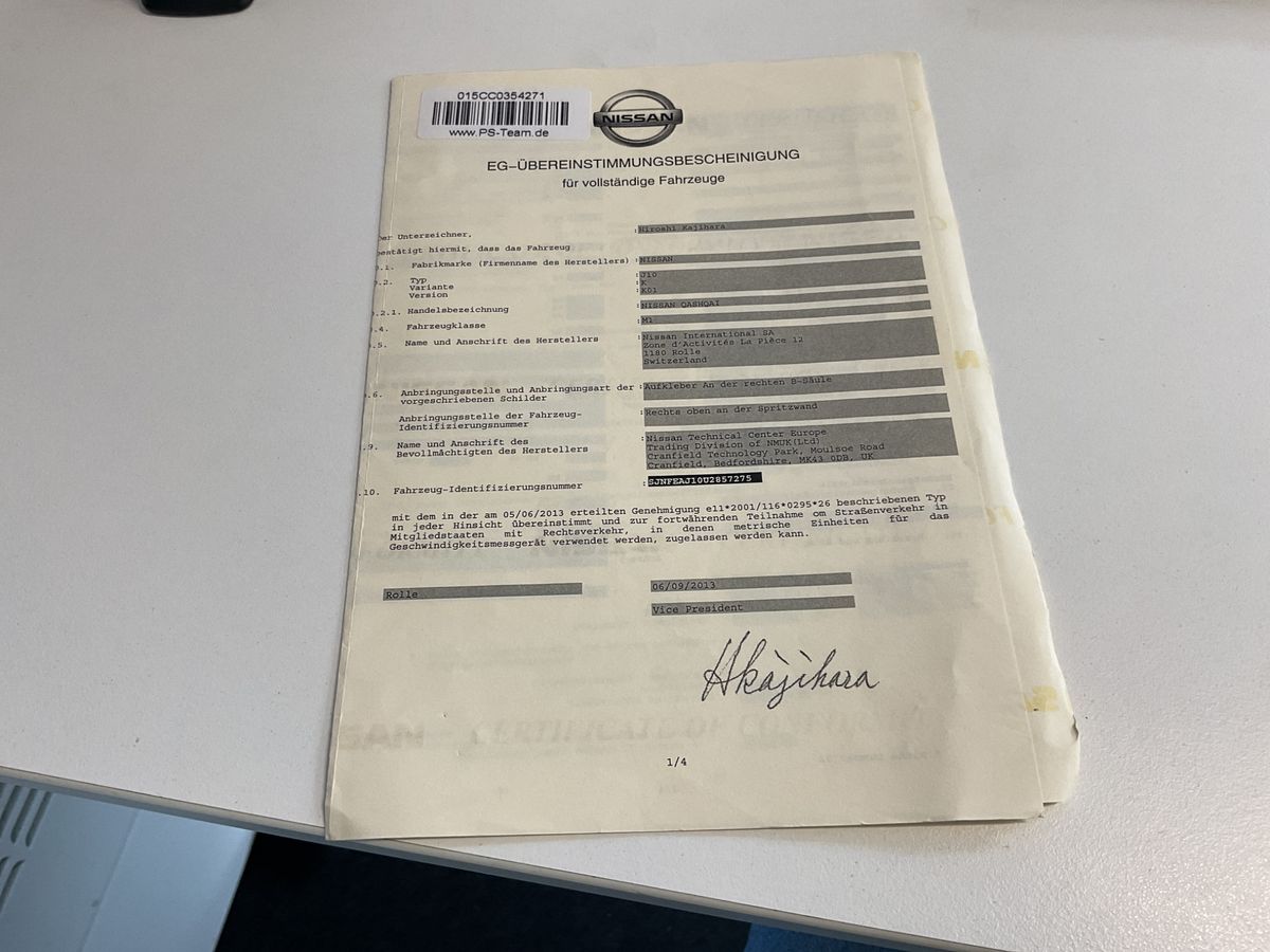 Nissan Qashqai d'occasion