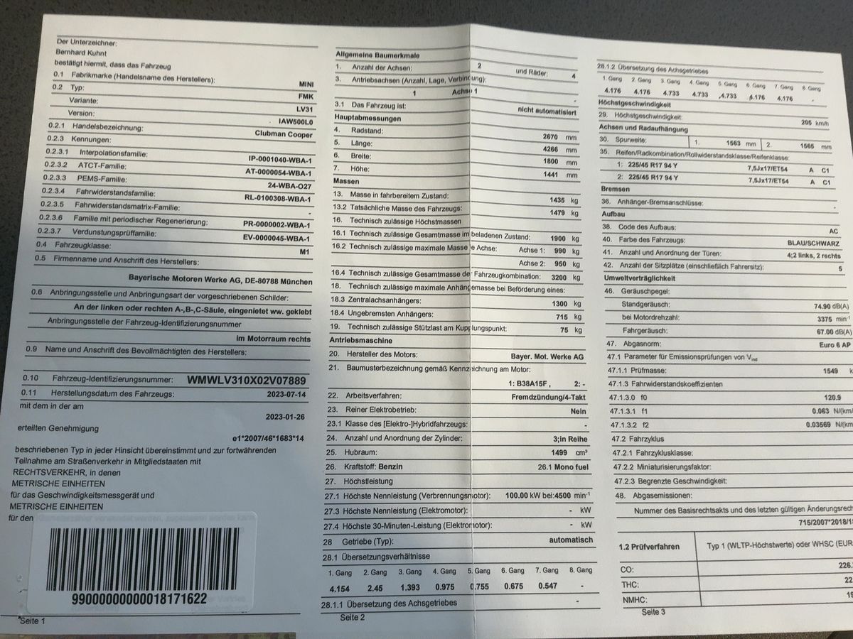 MINI Clubman d'occasion