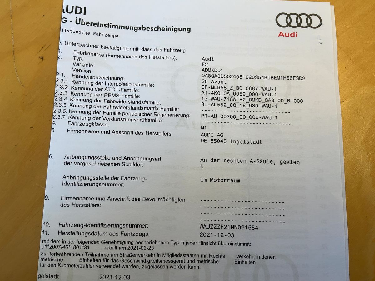 Audi S6 d'occasion