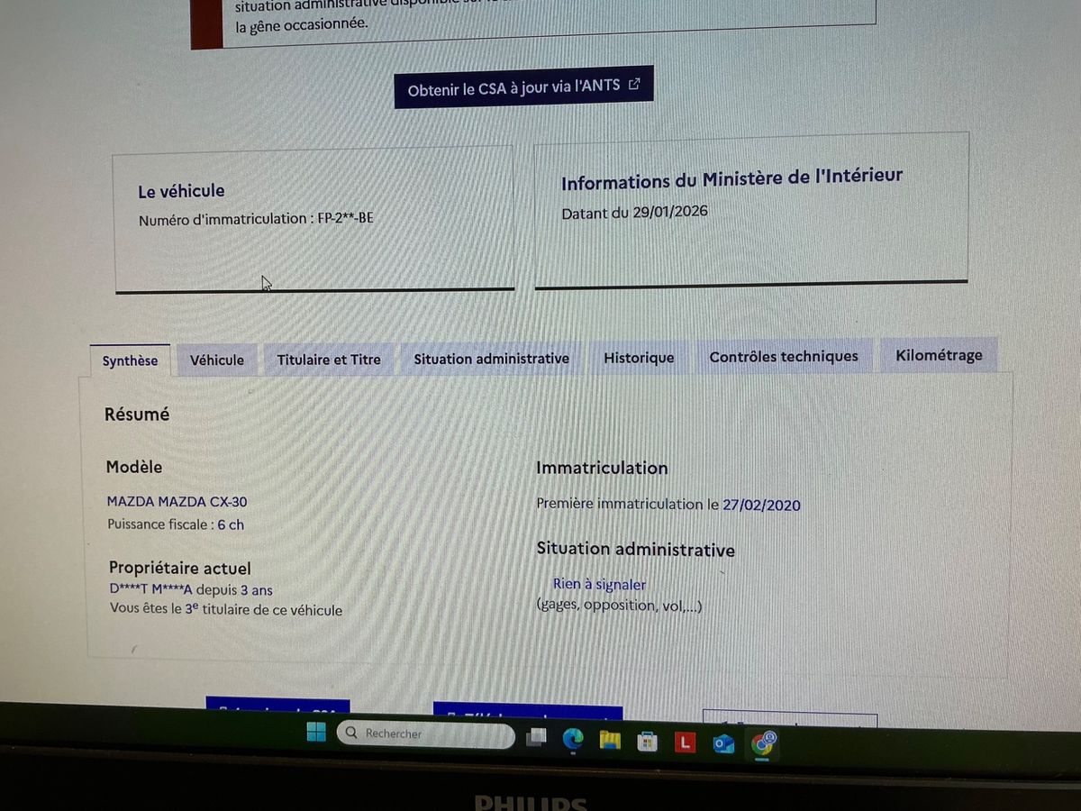 Mazda CX-30 d'occasion