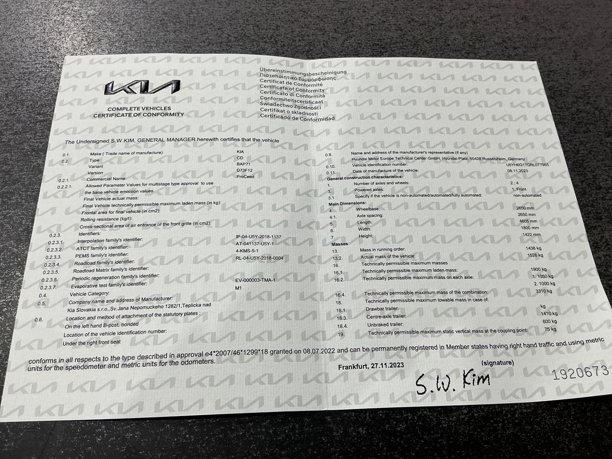 Kia pro_cee'd 1.6 TGDI GT