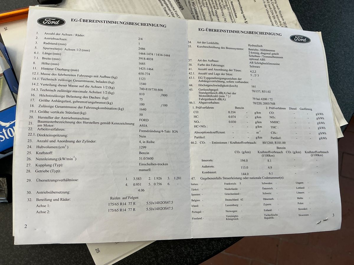 Ford Fiesta 1.3 Ambiente