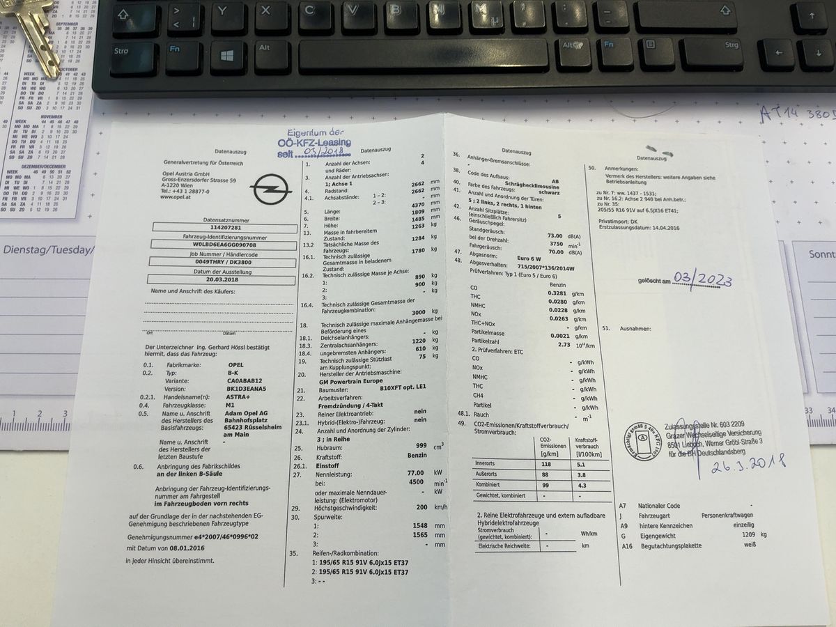 Opel Astra d'occasion