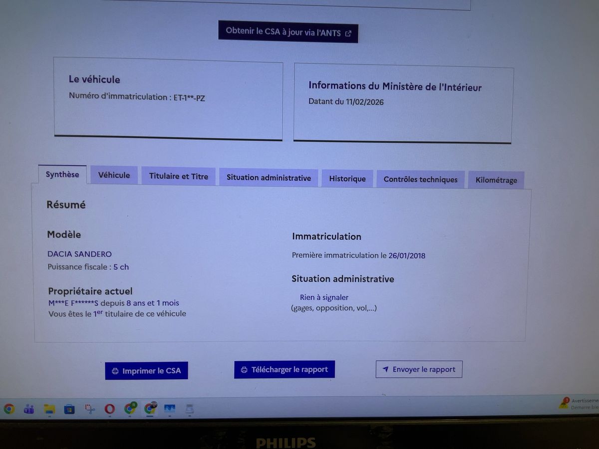 Dacia Sandero d'occasion