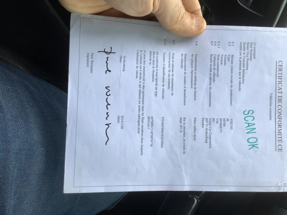 Volvo V40 d'occasion