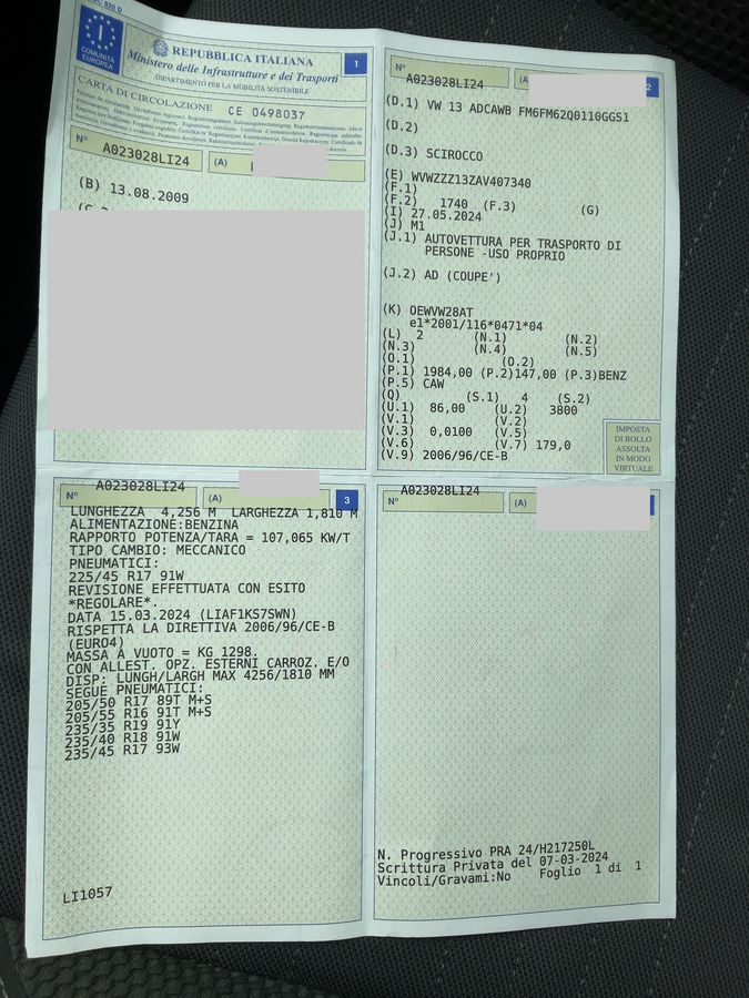 Volkswagen Scirocco d'occasion