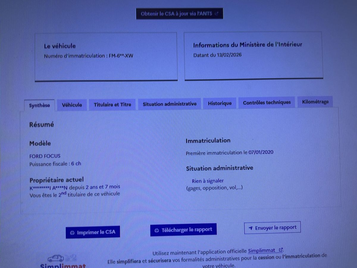 Ford Focus d'occasion