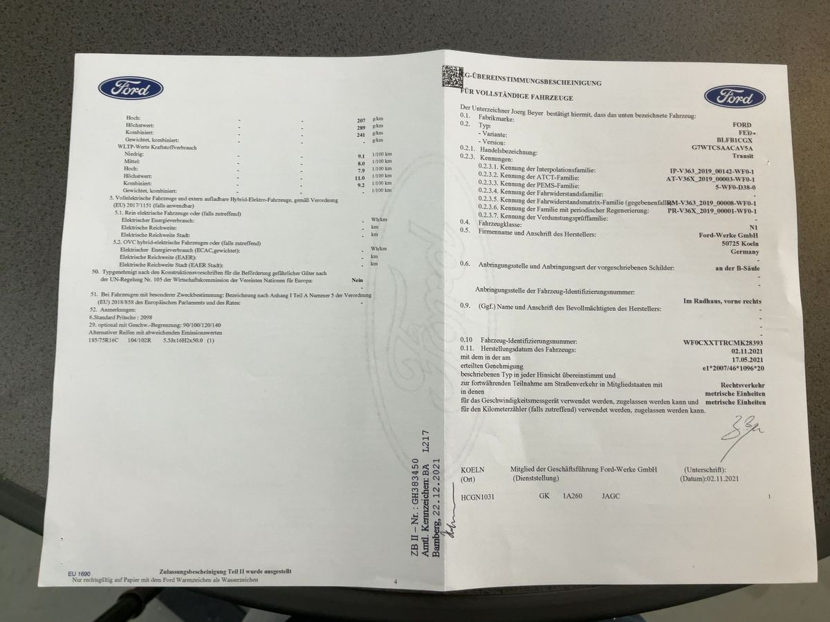 Ford Transit d'occasion