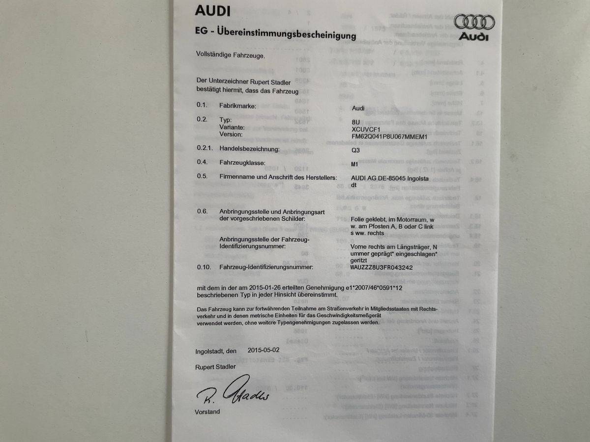 Audi Q3 d'occasion