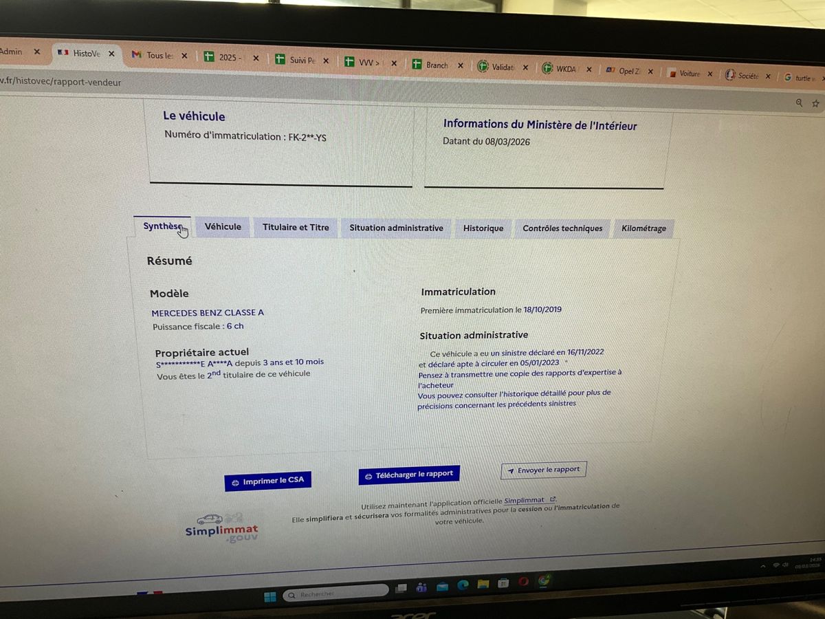 Mercedes-Benz A-Klasse d'occasion