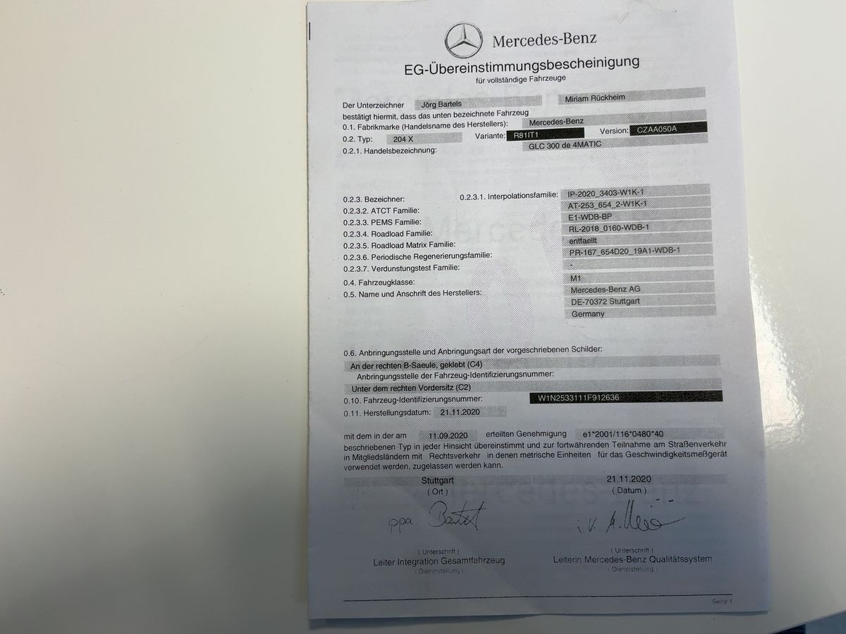 Mercedes-Benz GLC-Klasse d'occasion