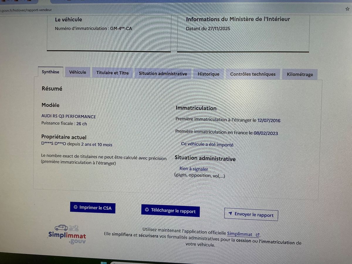 Audi RS Q3 2.5 TFSI quattro Performance