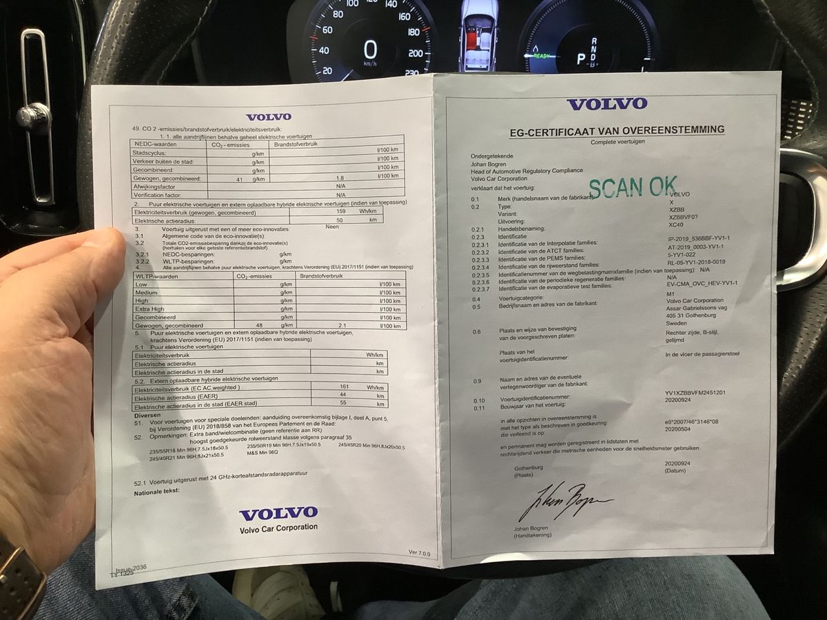 Volvo XC40 1.5 T5 Plug-in Hybrid R-Design 2WD