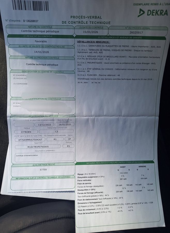 Citroen C3 d'occasion