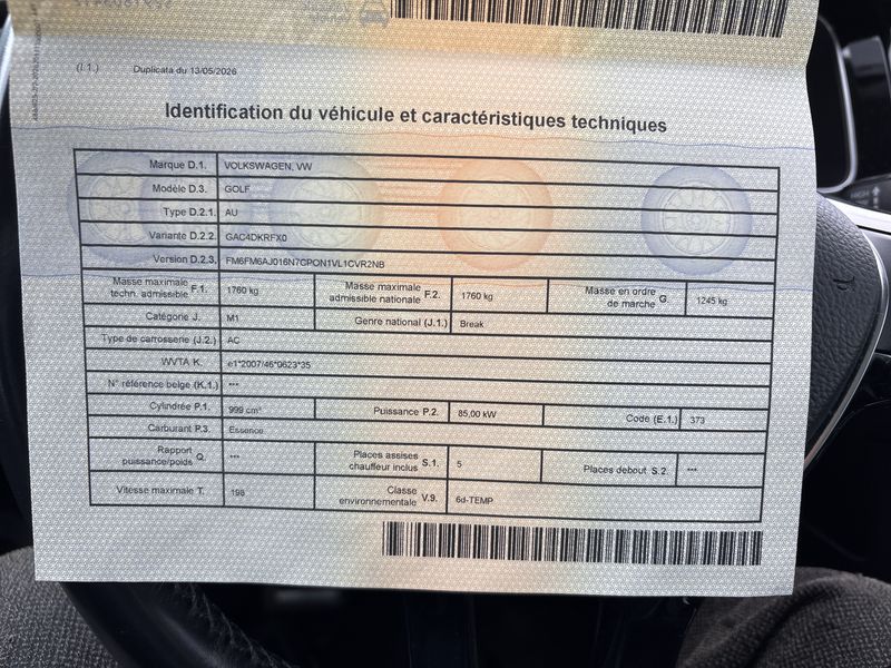 Volkswagen Golf VII 1.0 TSI Join — zdjęcie 16