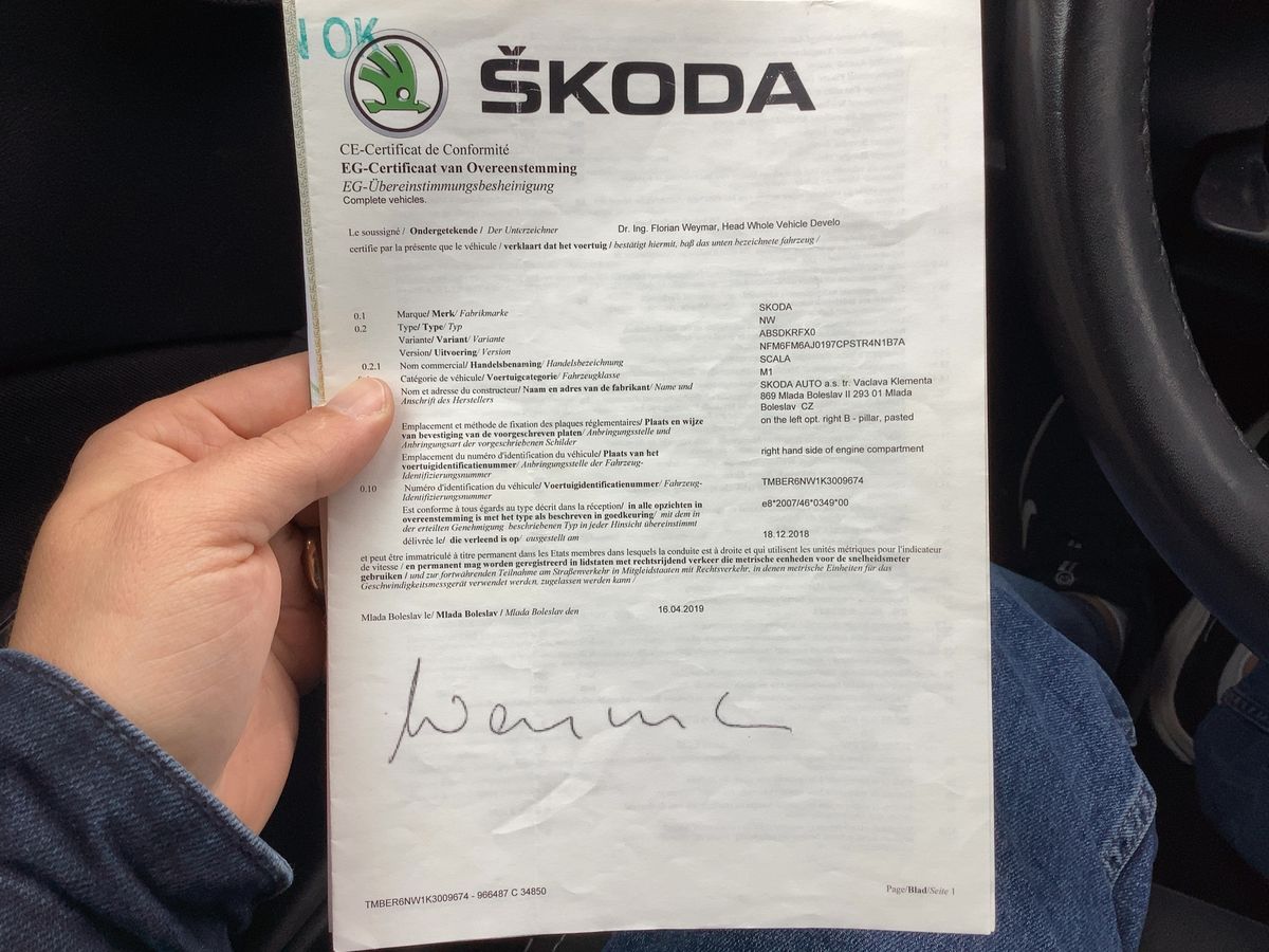Skoda Scala d'occasion