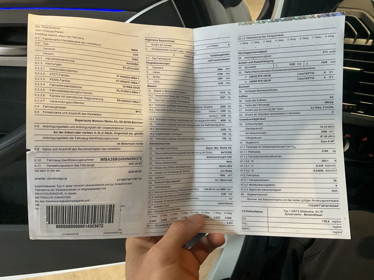 BMW X3 xDrive 20d Mild-Hybrid M Sport