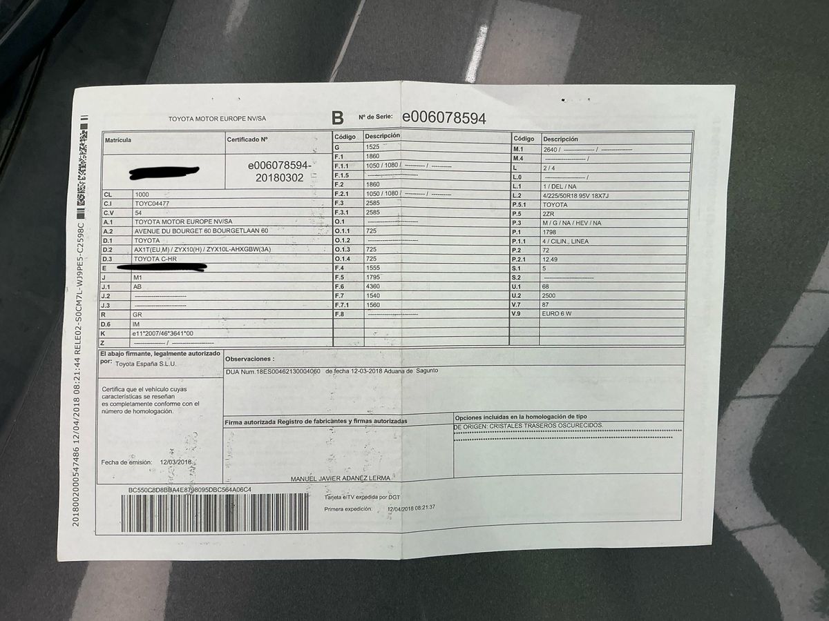 Toyota C-HR d'occasion