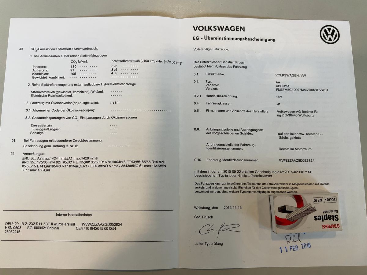 Volkswagen up! d'occasion