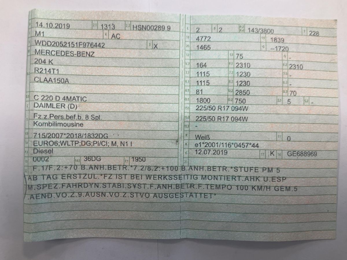 Mercedes-Benz C-Klasse d'occasion