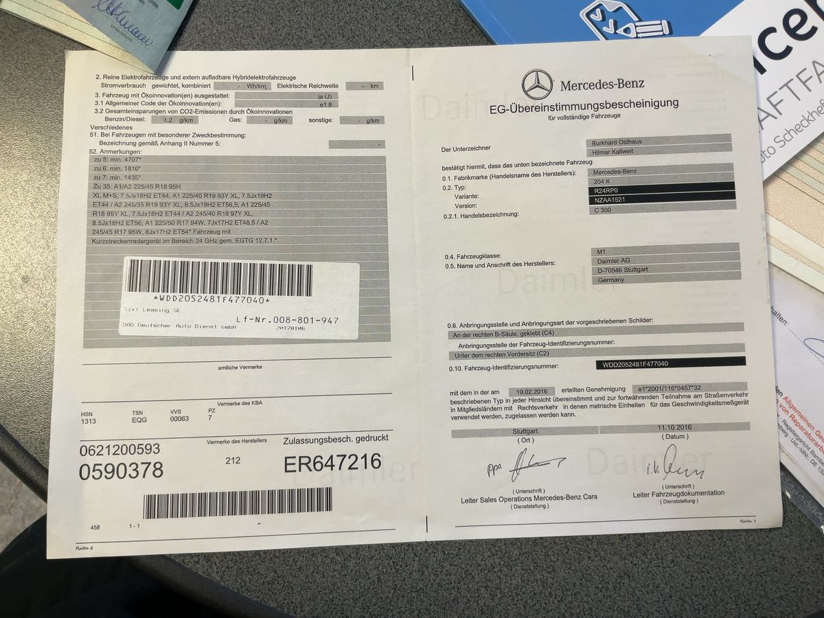 Mercedes-Benz C-Klasse d'occasion