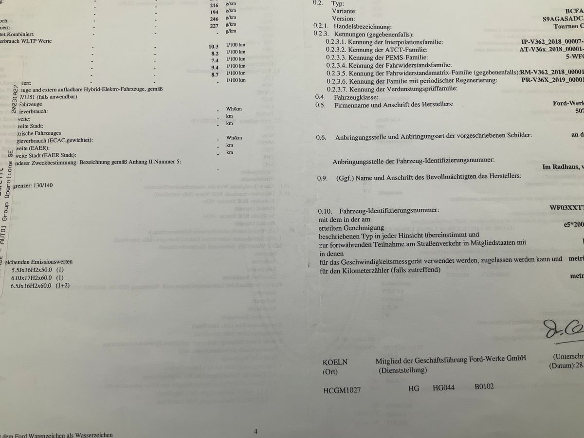 Ford Tourneo d'occasion